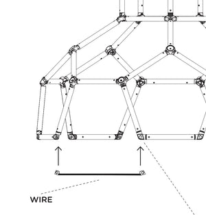 Dome Climber Replacement Wire